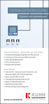 Flyer Energiedatenerfassung