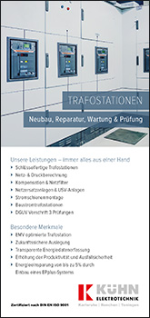 Flyer Trafostationen